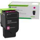 Lexmark CS531, CX532 Return Program Toner Cartridge - High Yield - Magenta-Going green has never been easier. Recycle all your used Lexmark supplies by letting us take care of the details. It’s simple, smart and always free