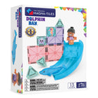 MAGNA-TILES The Original Dolphin Bay 13-Piece Magnetic Construction Set-What’s Included: 13 magnetic pieces, including an ocean explorer figure, a dolphin figure, and a mix of ocean-coloured tiles with printed underwater and shoreline details