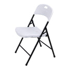 Peakform Folding Chair - White -Ready to use, easy to maintain, and simple to store