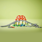 LEGO DUPLO Town Train Bridge & Tracks Expansion Building Block Set-Anytime gift idea for toddlers who love playing with LEGO DUPLO train sets