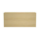 Manhattan Comfort Linda 72" Modern 6-Drawer Double Dresser - Natural Oak-Home Assembly Required (All Hardware Included)