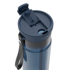 Contigo DualSip Plastic Water Bottle with 2-Way Lid and Carrying Strap - 28 oz (828 ml)-Dishwasher safe: Remove strap before washing