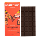 Montezuma’s Chilli Bonkers 74% Dark Chocolate with Chilli Bar - 90 g - 3 Pack-A rich cocoa profile followed by a warming chilli finish.