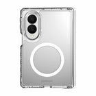 ITSKINS Hybrid_R Hinge Clear with Magnets Case - Galaxy Z Fold 8 - Clear-Compatible with MagSafe chargers and accessories