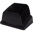 Storex Desk Sorter - Black-Impact-resistant plastic withstands rigors of everyday use