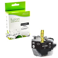 fuzion Brother LC402XL Compatible Inkjet Cartridge - High Yield - Black-Black