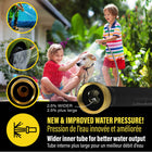 Bionic Steel Pro Metal Heavy Duty Garden Hose with Sprayer Nozzle - 125'-The 5/8" outer tube withstands water pressure up to 500 PSI and is compatible with all standard size nozzles, sprinklers, and hose reels