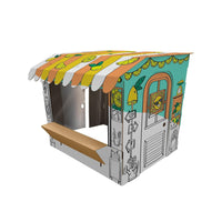 Bankers Box At Play Playhouse - Lemonade Stand-Strong and Safe Construction: 32-ECT corrugated board with kid-friendly rounded edges provides strength and safety for hours of play