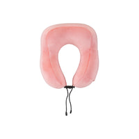 Bugatti Travel Ergonomic Neck Pillow - Pink-The 280g memory foam in our neck pillow is precisely contoured to fit the natural curve of your neck, promoting proper alignment and reducing any strain or discomfort. 