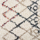 Modway Skadi Rainbow Diamond Shag Area Rug - 8 ft W x 10 ft L - Multicolor-8