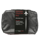 TUCCI Italy Hanging Toiletry Bag for Travelling - Grey-Multiple Organized Compartments - keeps essentials neatly separated and accessible