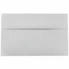 JAM Paper A10 Passport Invitation Envelopes - 6" x 9.5" - Granite Silver Recycled - 25 Pack-Colour: Granite 