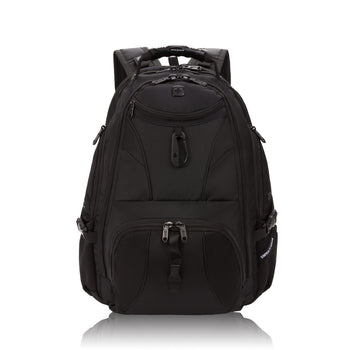 1900 scansmart laptop backpack SWISSGEAR Mini Black its construct embeds a large main pocket with rugged SwissGear - Brandclub - SWISSGEAR