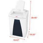HSM Securio AF500C Cross-cut Shredder with Automatic Paper Feed, 500 auto/121.7 manual Capacity-$2 donated to Kids Kicking Cancer will be made for every SECURIO shredder sold