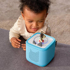tonies Playtime Puppy Toniebox 2 Starter Set - Sky Blue - Bilingual-With two ways to play: kids can dive into favorite tales and tunes with an ever-growing crew of Tonie characters, or add Tonieplay to unlock screen-free games and more