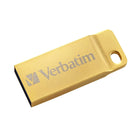 Verbatim Metal Executive 16 GB USB 3.0 Flash Drive - Gold-16GB capacity