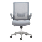 Zuo Pater Office Chair - Grey-Breathable mesh fabric