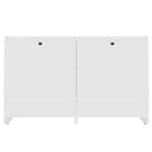 Manhattan Comfort Coney 27.55" Mid-Century Modern Dresser 2-Piece Set - White-10