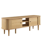 Modway Contour 55" TV Stand - Oak-Assembly Required