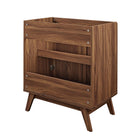 Modway Soma 30" Bathroom Vanity Cabinet - Walnut-Wood Grain Finish