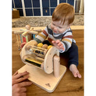 Learn Well Sight and Sound Drum-Made from high-quality, sustainably-sourced wood.