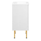 Modway Chaucer 18" Bathroom Vanity - White-9