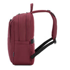 Swiss Gear Womens Laptop Backpack - Pomegranate-Spacious main compartment with file pocket and zippered accessory pocket