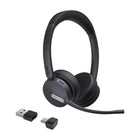 Yealink BH70 Stereo Wireless Bluetooth Headset with USB-C/A Adapter - Microsoft Teams - Black-Designed for an uncompromising fit for many different head shapes, ensuring a luxuriously comfortable user experience