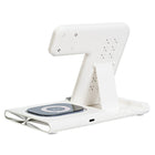 Spracht Flex Charge 3 Charging  Pad - White-Magnetic: holds phone and watch in place