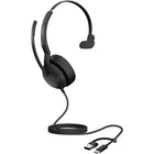 Jabra Evolve2 50 Wired USB-C/A and Bluetooth Mono Headset - Teams-Fast plug-and-play and dual connectivity