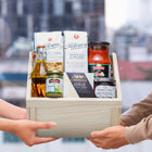 Peter & Paul's Gifts Pasta Dinner Crate Gift Basket-Molisana Pasta Sauce
