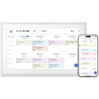 Aluratek 10.1" Smart WiFi Digital Calendar and Photo Frame with Touchscreen-Your photos will be displayed on the IPS LCD screen in 1280 x 800 resolution. Experience incredible HD 1080p clarity in rich and vibrant colours at an ideal 16:10 aspect ratio.