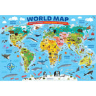 Eurographics Map of the World Illustrated Puzzle - 100 Pieces-Weight: 0.5 lb