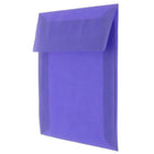 JAM Paper Square Translucent Vellum Invitation Envelopes - 6.5" x 6.5" - Primary Blue - 25 Pack (PACV527)-Size: 6 1/2 x 6 1/2 inches