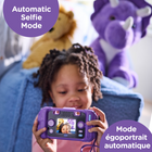 VTech KidiZoom Camera Pix FX Purple - Bilingual - 4 Pack-This real digital camera for kids is great for preschool-age kids to explore their creativity; makes an exciting unisex gift for holidays, birthdays, school rewards or just because