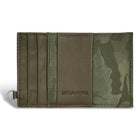 Champs Camo Leather Slim Cardholder - Green-Leather Card holder in gift box