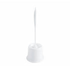 Globe Commercial 16" Toilet Brush And Caddy Set-Resistant to stains, odors, bacteria, fungi, and wear
