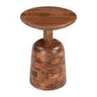 Zuo Kelk Side Table - Walnut-3 year limited warranty