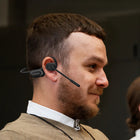 OPN Sound Chat Pro Open Ear Headset - Black-Open-ear directional audio wireless communication headset