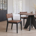 Zuo Roxas Dining Chair - Brown - Set of 2-Chair Weight Capacity: Supports up to 330 lb