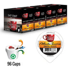 East Coast Coffee Atlantic Sunrise Breakfast Blend K-Cup Pods - Light Roast - 96 Pack-96 cups per case