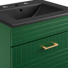 Modway Daybreak 24" Bathroom Vanity - Green/Black-7