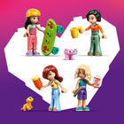 LEGO Friends Liann's Family House-Accessories include art supplies, skateboards, chopsticks and more