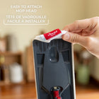 Vileda H2prO Flat Mop System-Safe for all hard surfaces – ideal for tile, wood, laminate, vinyl, and more