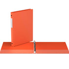 Davis Group Premium Economy Binder - Round Ring - 5/8" - Orange - 6 Pack-5/8"