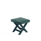 Manhattan Comfort Abigail 20.47" Mid-Century Modern Velvet Upholstered Ottoman Bench - Green-Leg Height Measures: 16.33 in