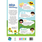 Mega Editions Preschool Activity Book 3-5 - 12.26" L x 8.20" W x 0.72" H - Blue - French-Title in blue writing and multicolour, hard cover
