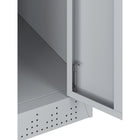 Ceha KDK Series 4-Tier Locker - Bank of 2 - Grey-10