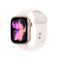 Apple Watch Series 11 - 42 mm - GPS - Rose Gold Aluminium Case with Light Blush Sport Band - Small/Medium-Sleep score provides an easy way to help track and understand the quality of your sleep, so you can make it more restorative