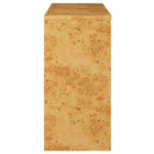 Modway Hudson 40" Burl Wood Sideboard - Natural-Non-Marking Floor Glides